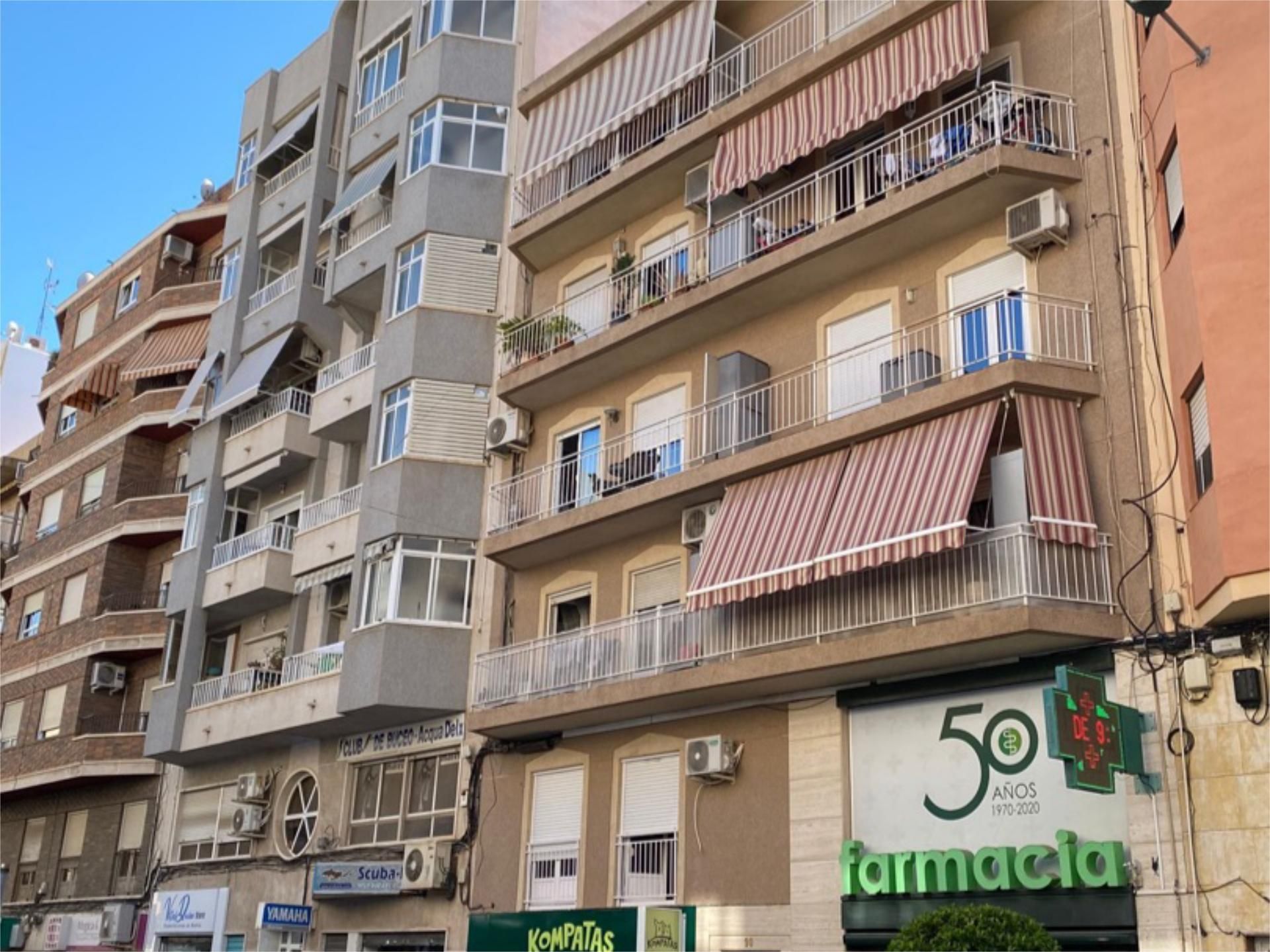 Exterior view of Flat for sale in Elche / Elx  with Air Conditioner, Terrace and Balcony