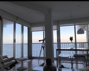 Living room of Apartment to rent in Cullera  with Air Conditioner, Heating and Private garden
