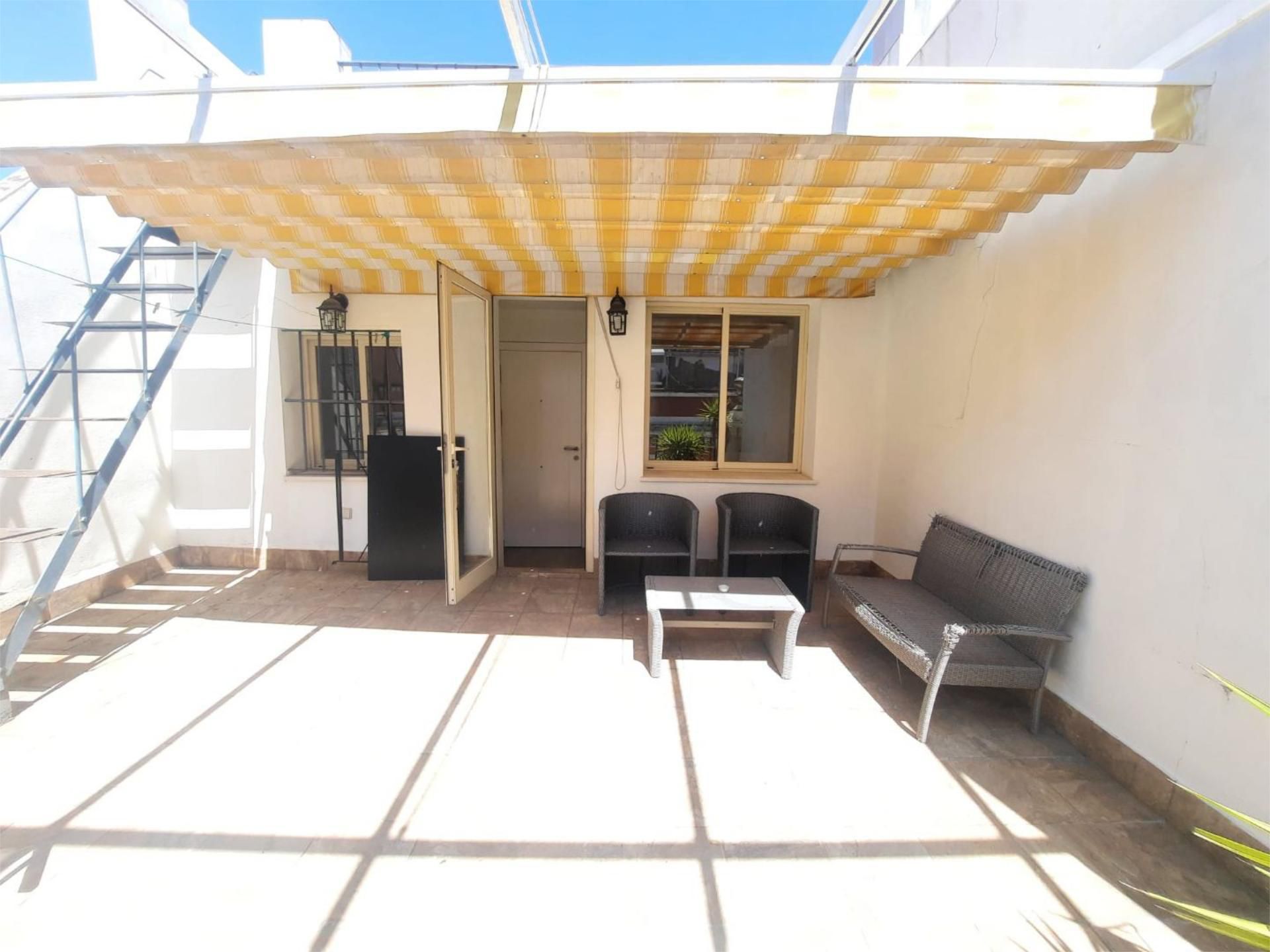 Terrace of Flat for sale in  Sevilla Capital  with Air Conditioner and Terrace