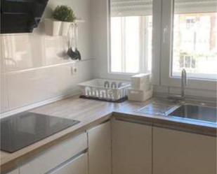 Kitchen of Flat to share in Palencia Capital  with Heating, Terrace and Furnished