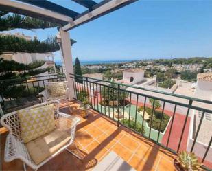 Exterior view of Flat to rent in Mijas  with Terrace, Swimming Pool and Furnished
