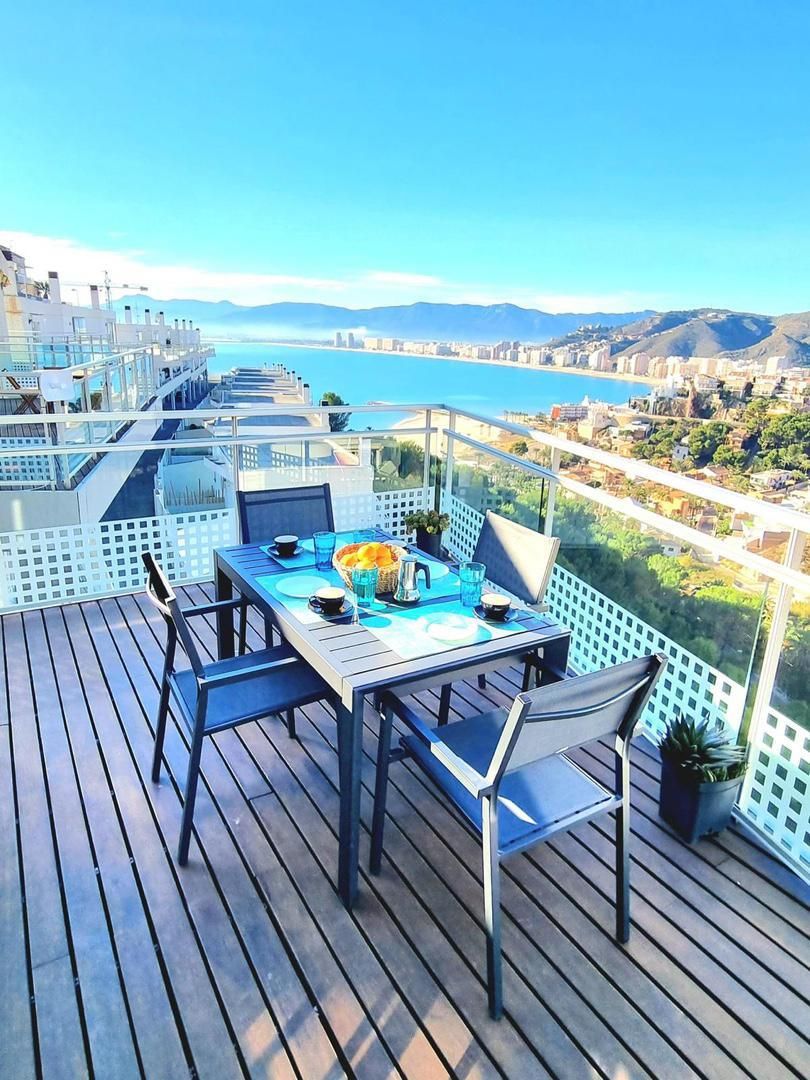 Terrace of Single-family semi-detached to rent in Cullera  with Air Conditioner, Heating and Private garden