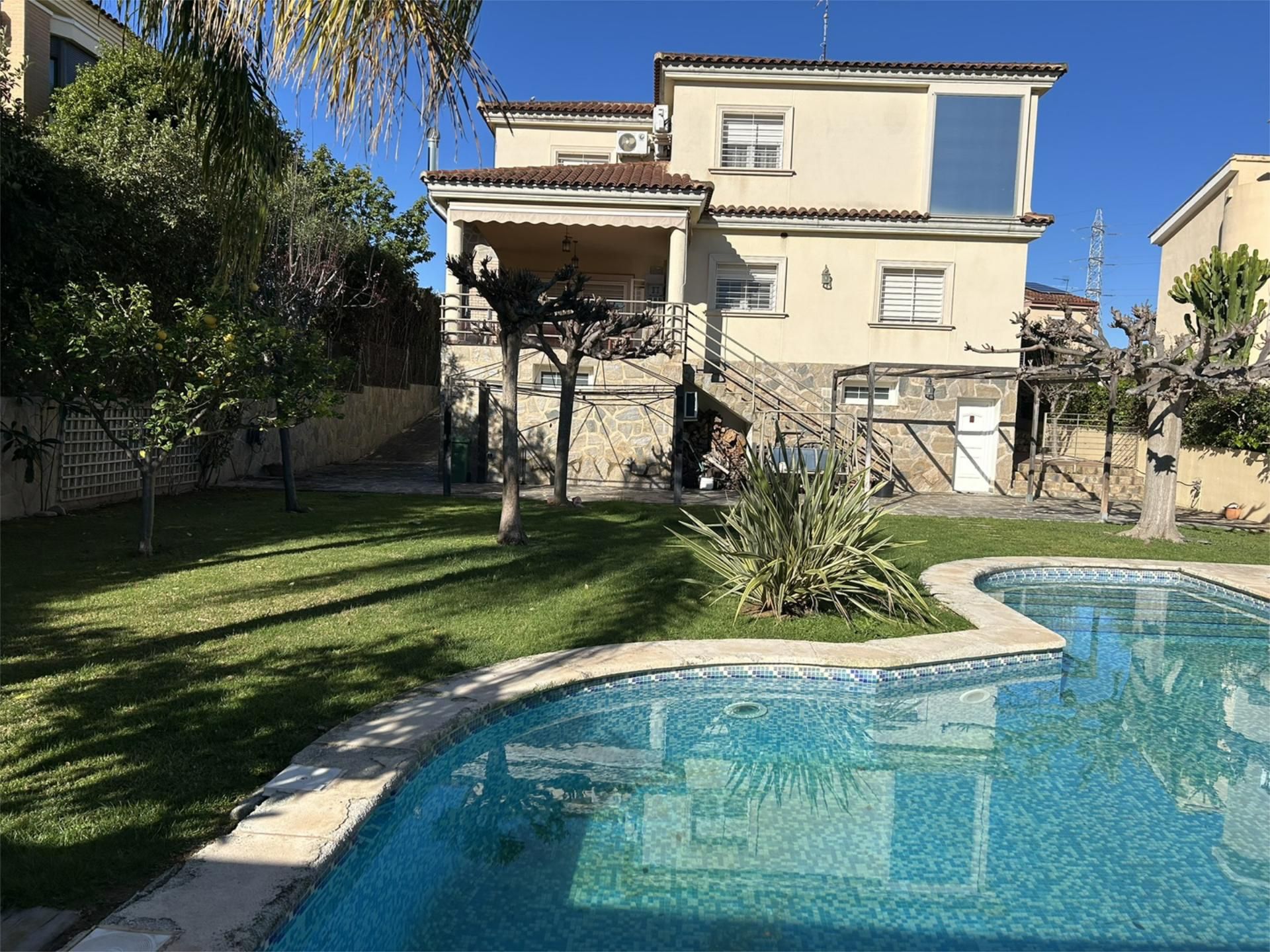 Garden of House or chalet to rent in L'Eliana  with Air Conditioner, Terrace and Swimming Pool