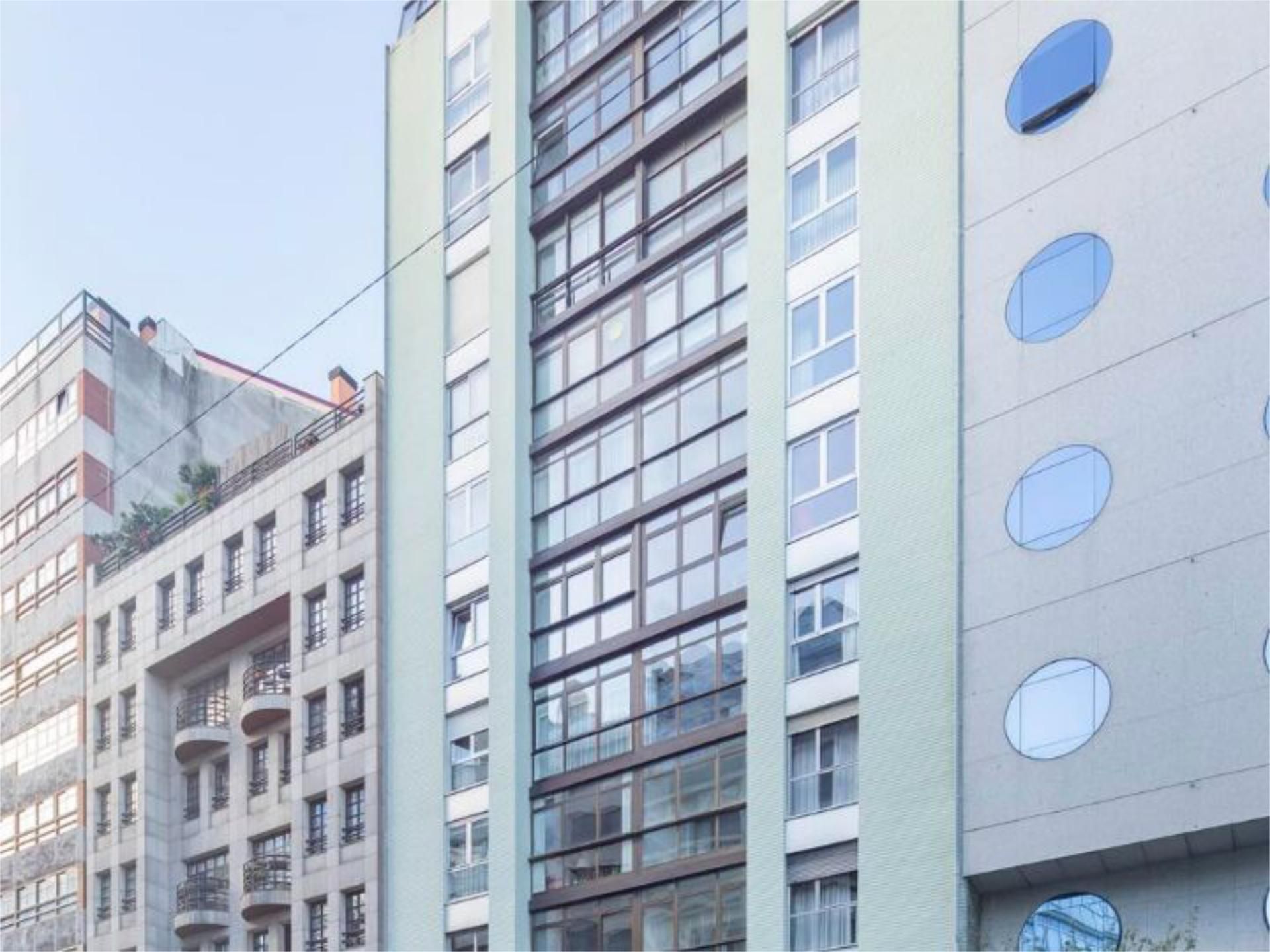 Exterior view of Flat for sale in A Coruña Capital   with Heating, Parquet flooring and Terrace