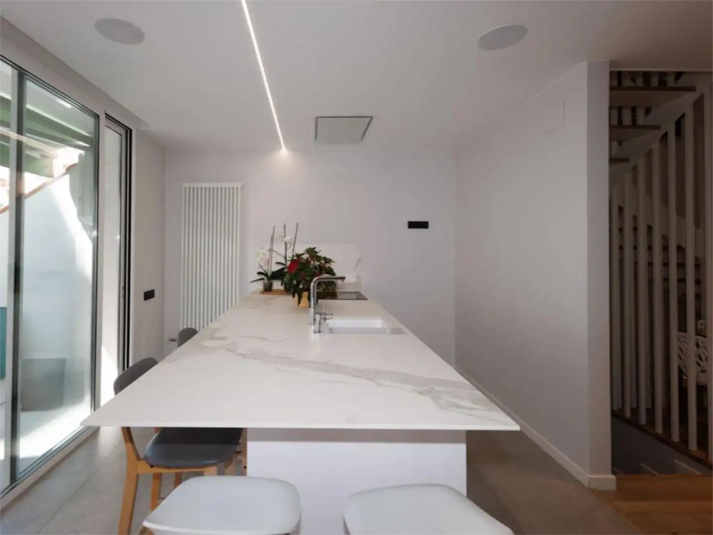 Casa adosada en venta en Carrer de Josep Renom, 2, Centre Cocina de Casa adosada en venta en Sabadell con Aire acondicionado, Terraza y Piscina