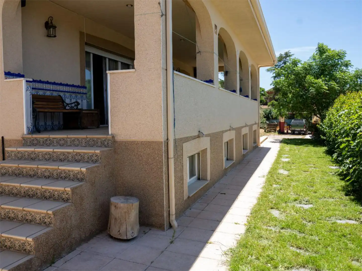 Außenansicht von Country house zum Verkauf in Valdetorres de Jarama mit Heizung, Privatgarten und Terrasse