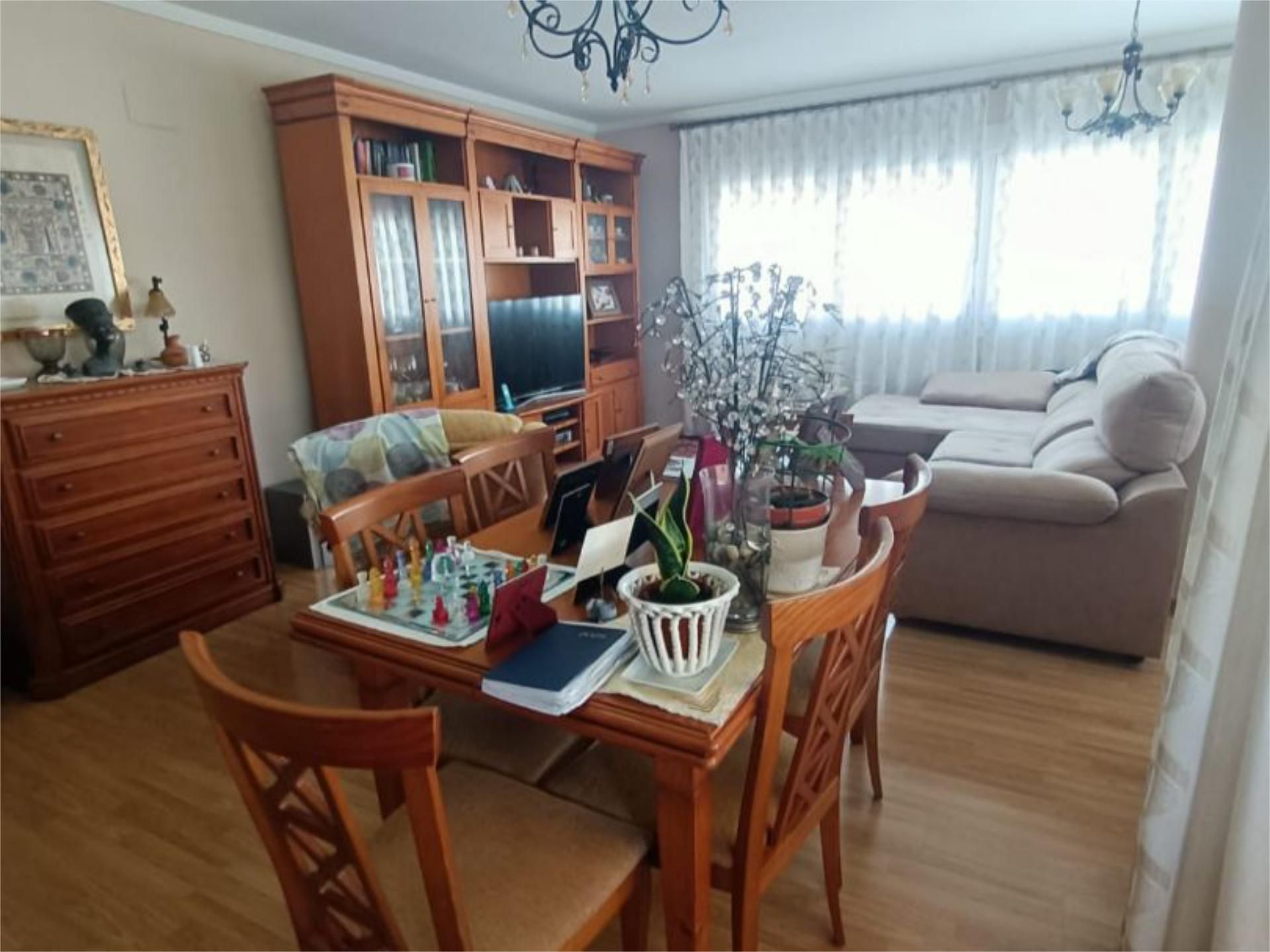 Living room of Flat for sale in Elda  with Air Conditioner, Terrace and Balcony