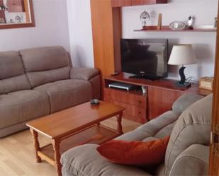 Sala d'estar de Pis en venda en Mazarrón amb Aire condicionat, Terrassa i Balcó
