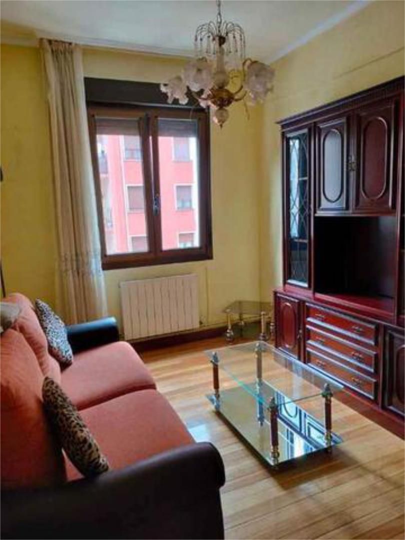 Sala de estar de Piso de alquiler en Bilbao  con Amueblado