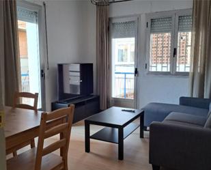 Living room of Flat to rent in  Huesca Capital  with Heating, Private garden and Parquet flooring