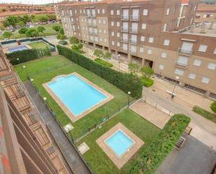 Piscina de Pis de lloguer en Salamanca Capital amb Calefacció, Jardí privat i Terrassa