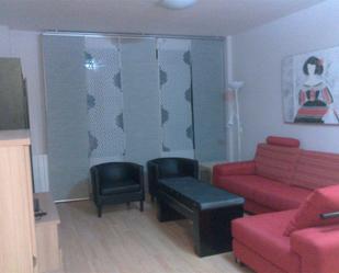 Living room of Flat to rent in Chinchilla de Monte-Aragón  with Heating, Parquet flooring and Furnished