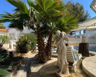Jardí de Casa o xalet de lloguer en La Nucia amb Aire condicionat, Terrassa i Piscina