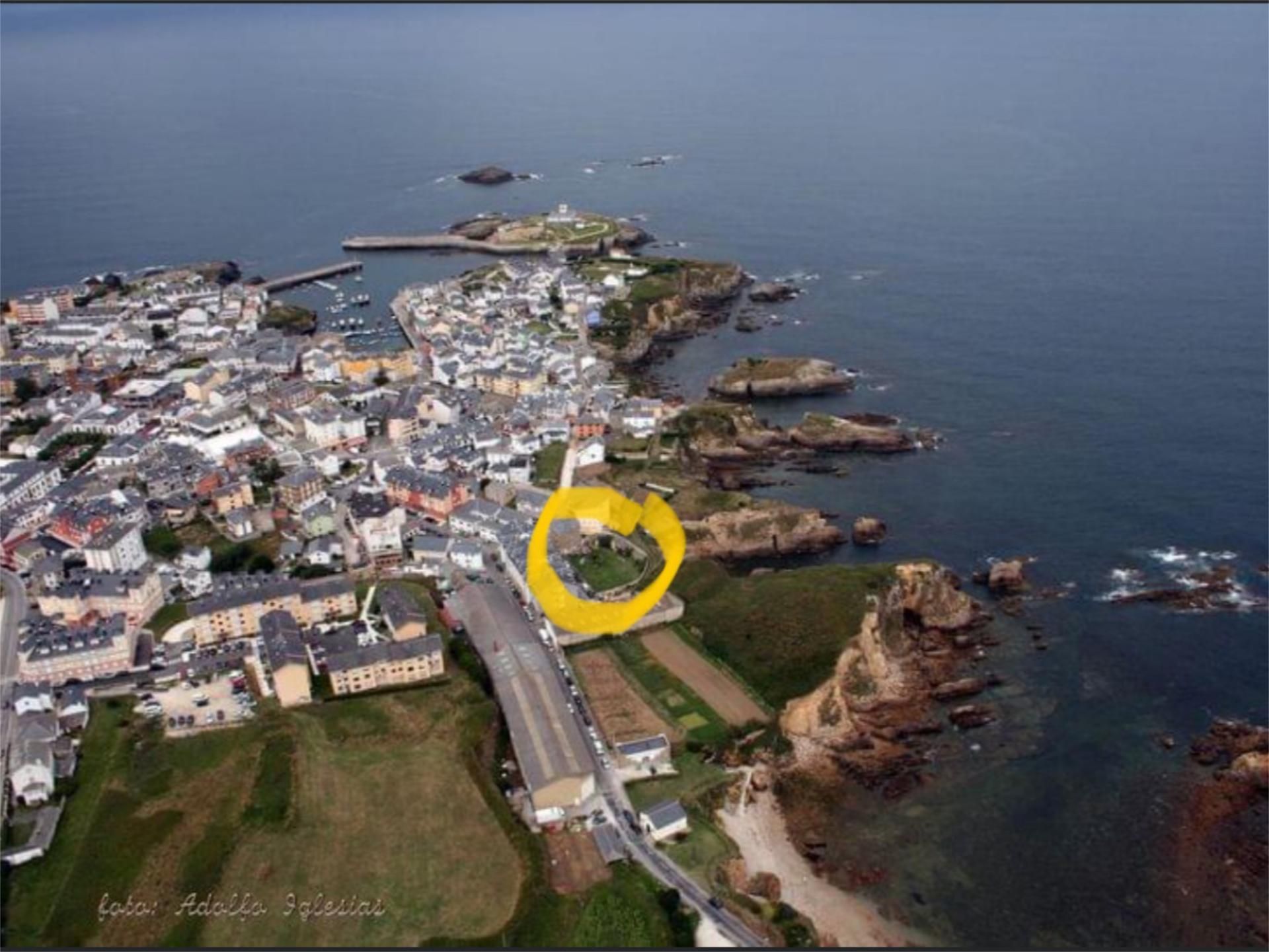 Exterior view of Constructible Land for sale in Tapia de Casariego