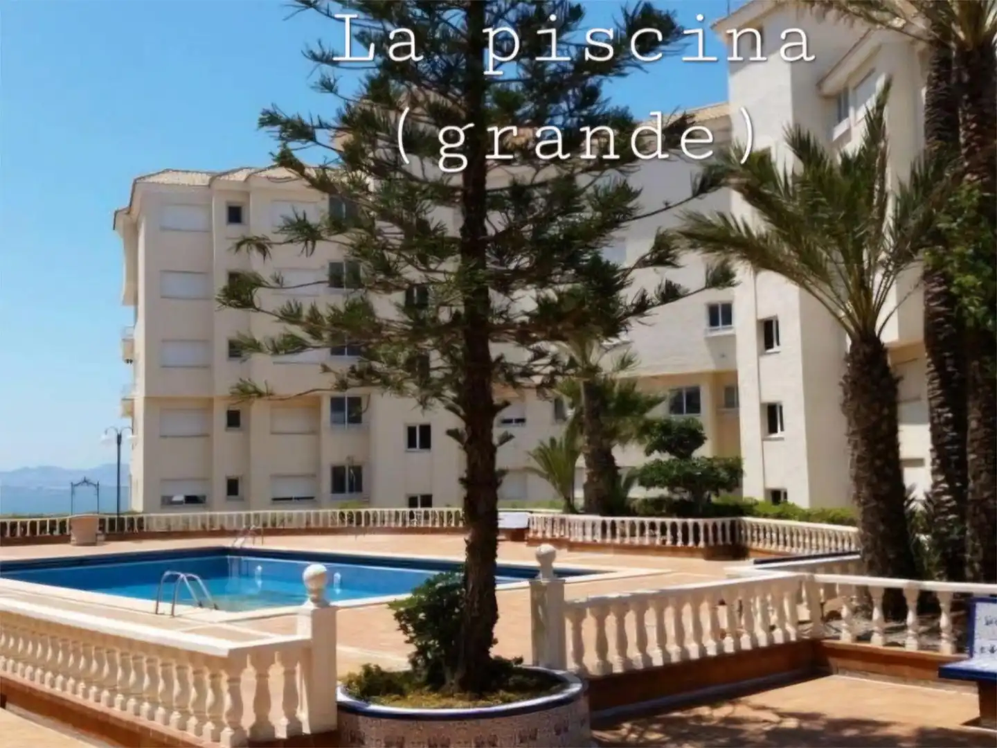 Flat for sale in Playa del Galán Exterior view of Flat for sale in La Manga del Mar Menor with Air Conditioner, Heating and Private garden