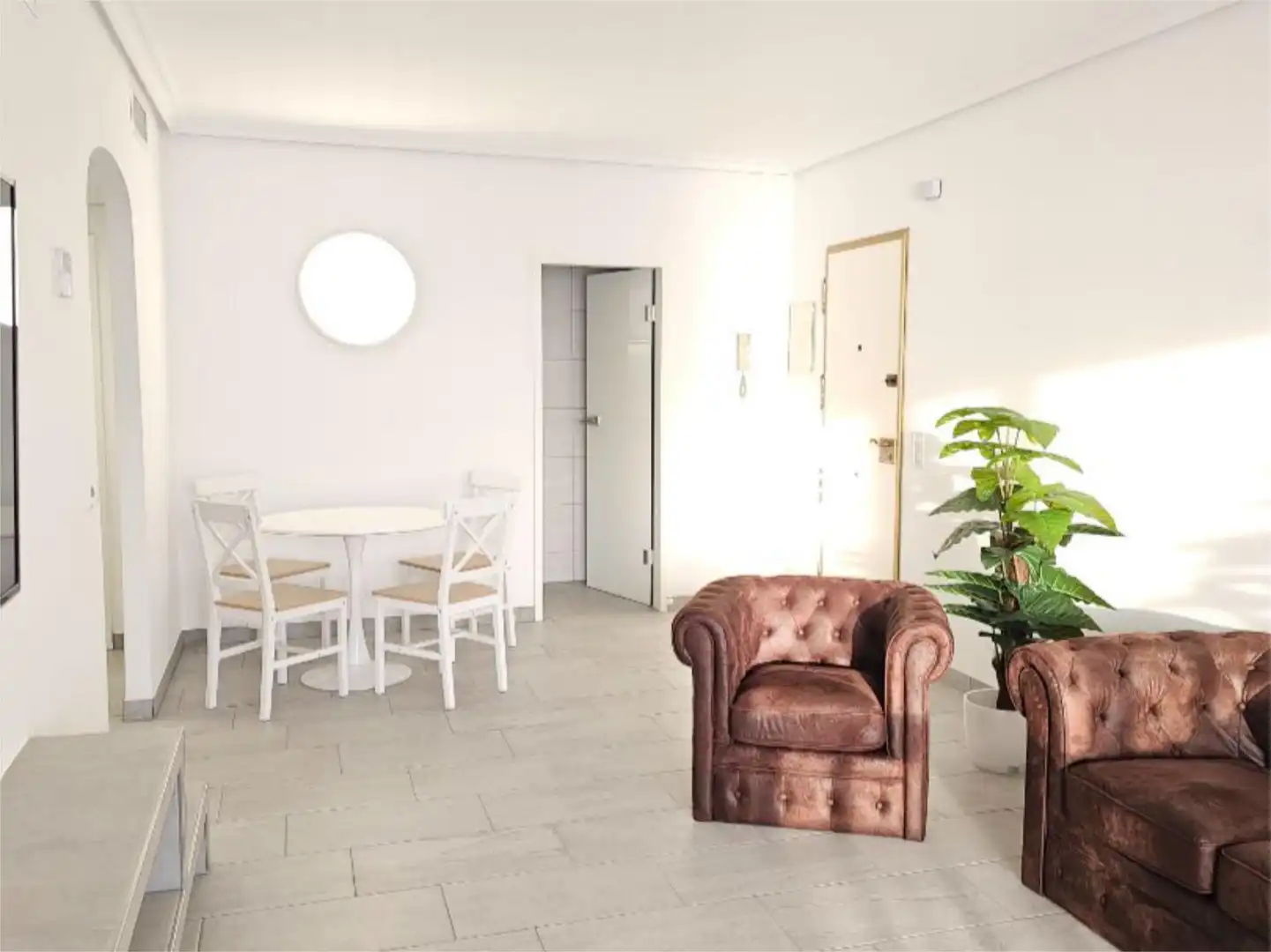 Flat for sale in Playa del Galán Living room of Flat for sale in La Manga del Mar Menor with Air Conditioner, Heating and Private garden