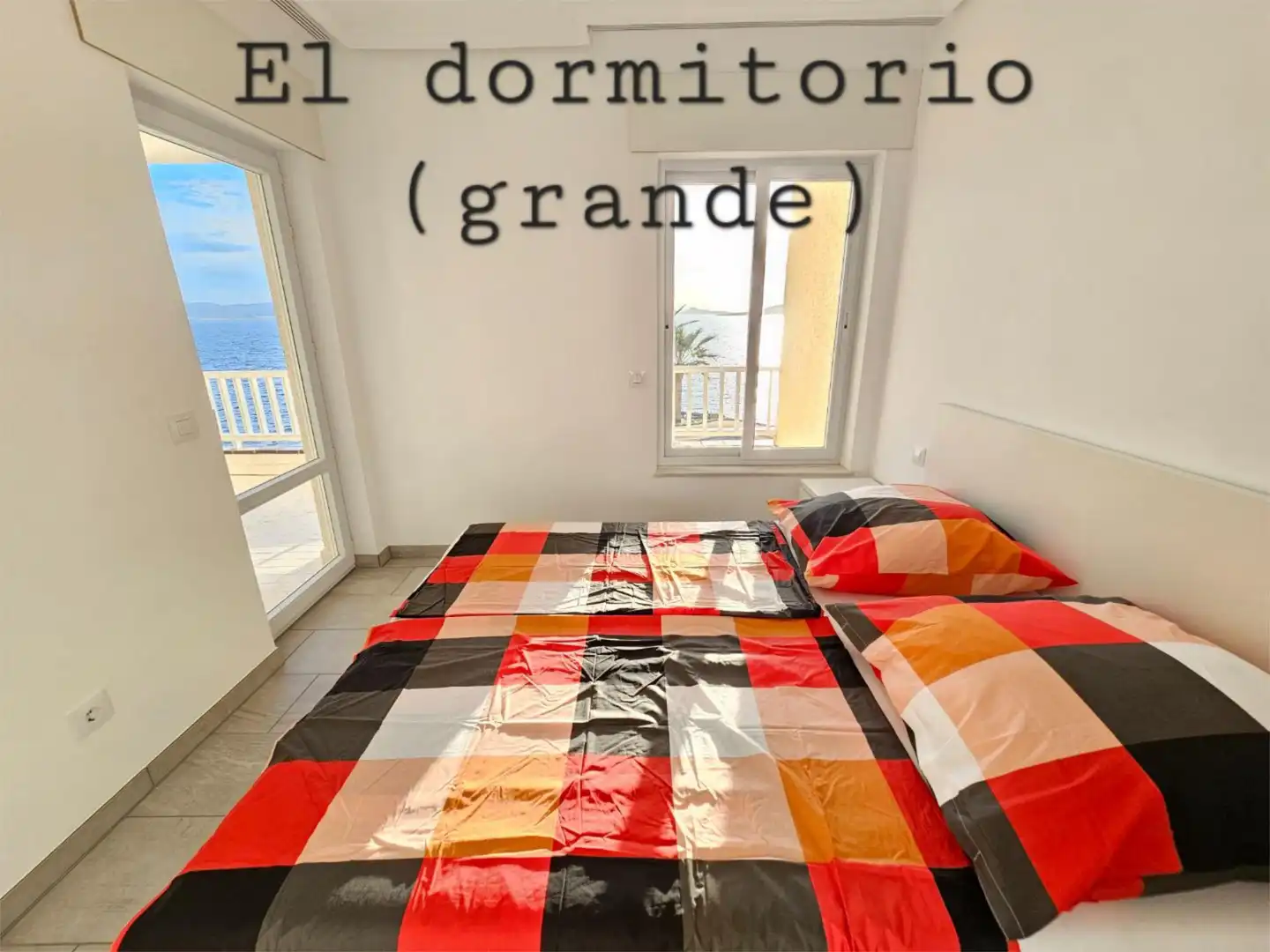 Flat for sale in Playa del Galán Bedroom of Flat for sale in La Manga del Mar Menor with Air Conditioner, Heating and Private garden