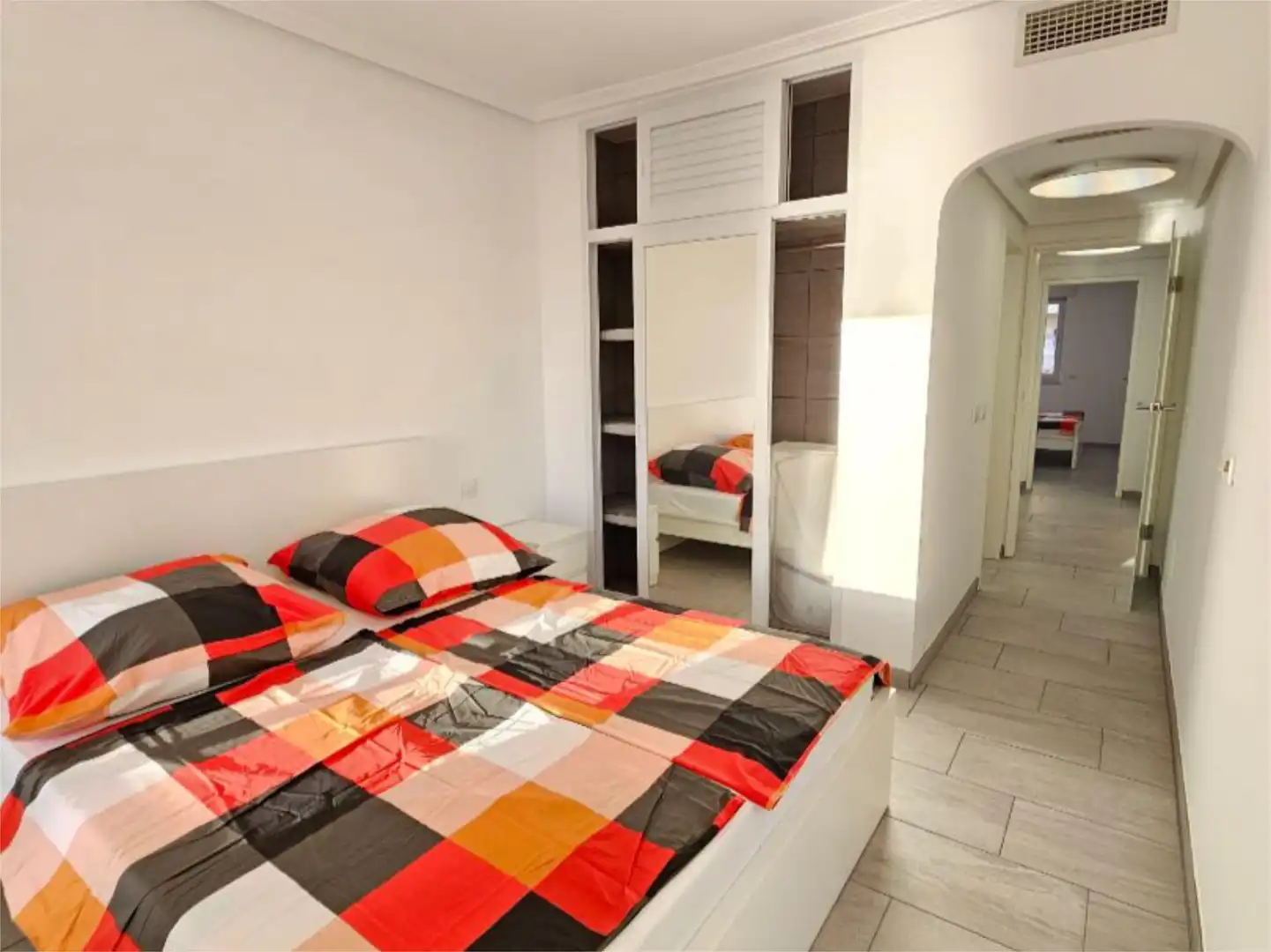 Flat for sale in Playa del Galán Bedroom of Flat for sale in La Manga del Mar Menor with Air Conditioner, Heating and Private garden