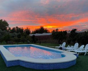 Piscina de Finca rústica en venda en Gibraleón amb Aire condicionat, Terrassa i Piscina