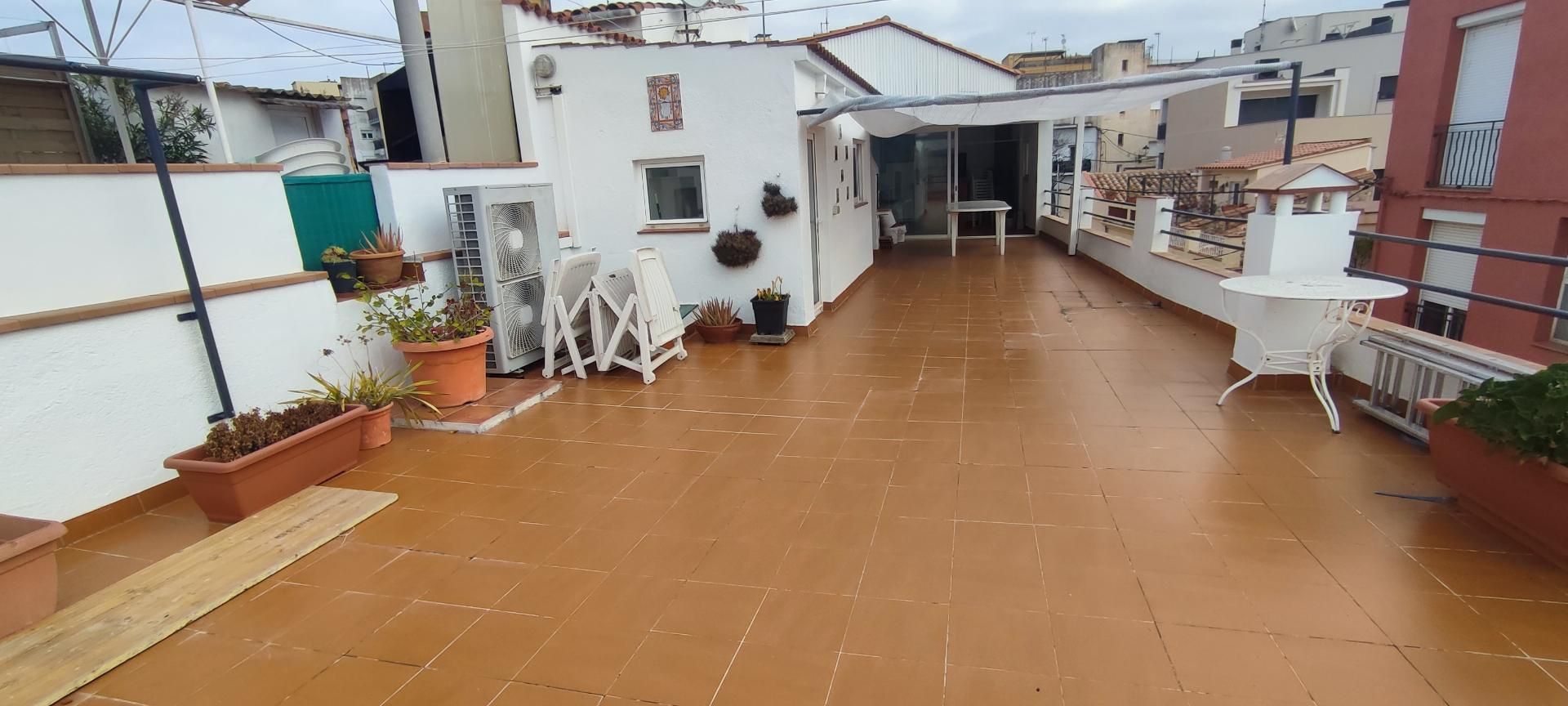 Terrassa de Casa adosada en venda en Sant Feliu de Guíxols amb Aire condicionat i Terrassa