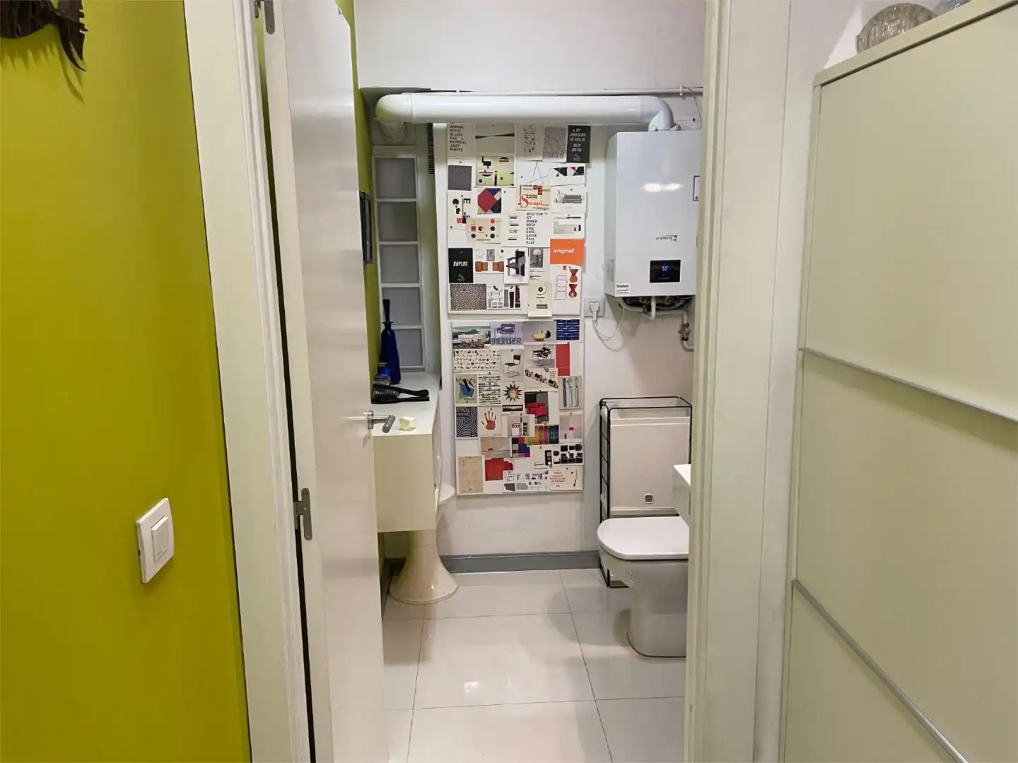 Badezimmer von Büro zur Miete in Madrid