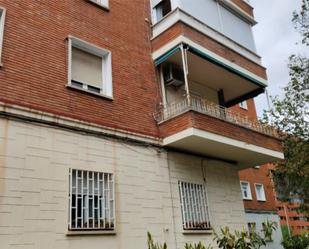 Vista exterior de Pis en venda en  Madrid Capital amb Calefacció, Jardí privat i Terrassa