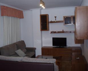 Living room of Flat to share in Soria Capital   with Parquet flooring, Terrace and Furnished
