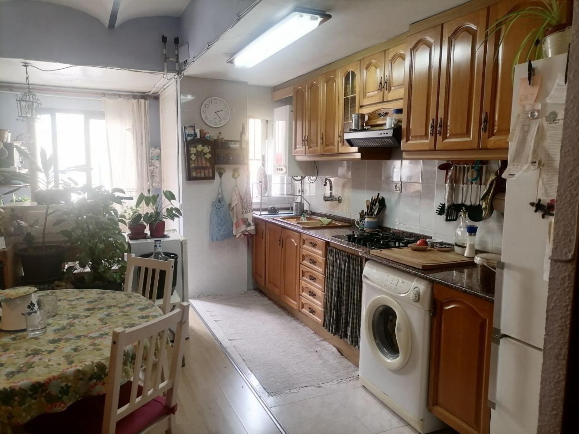 Kitchen of Flat for sale in  Valencia Capital  with Balcony