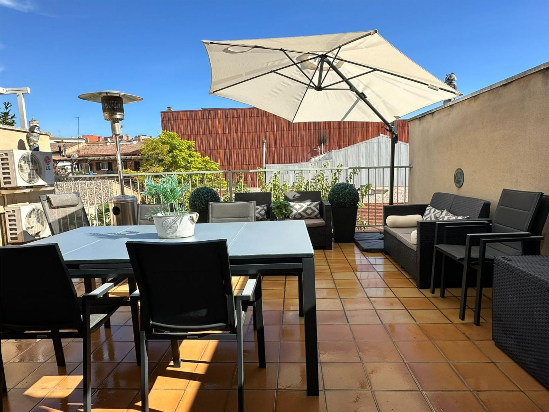 Terrace of Single-family semi-detached for sale in Alpicat  with Air Conditioner, Terrace and Balcony