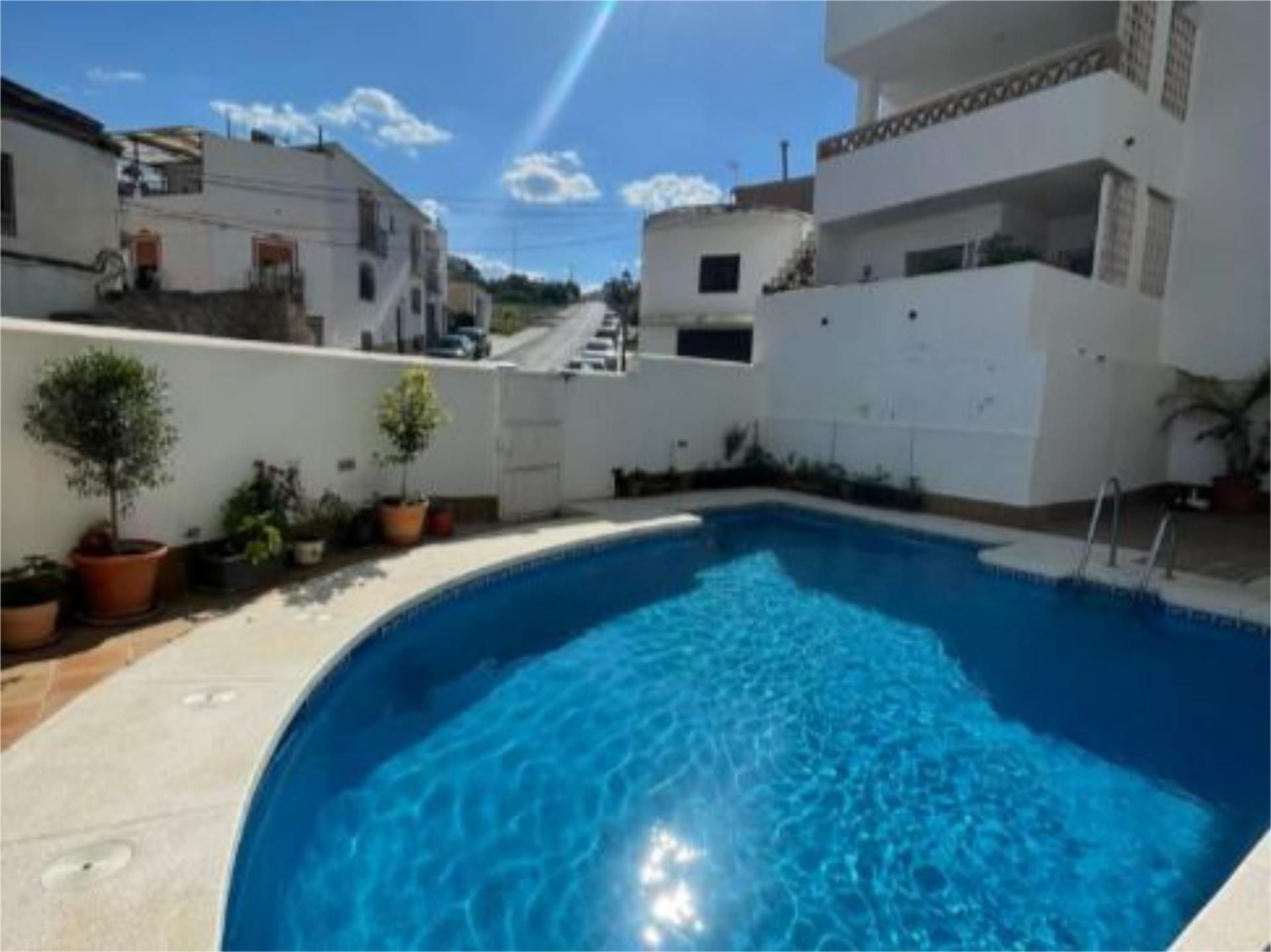 Swimming pool of Flat for sale in Alozaina  with Air Conditioner, Heating and Swimming Pool
