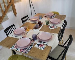 Dining room of Single-family semi-detached for sale in San Miguel de Salinas  with Terrace, Swimming Pool and Balcony