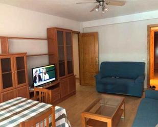 Living room of Flat to rent in  Toledo Capital  with Heating, Terrace and Furnished