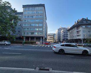 Exterior view of Flat to rent in A Coruña Capital   with Heating, Parquet flooring and Terrace