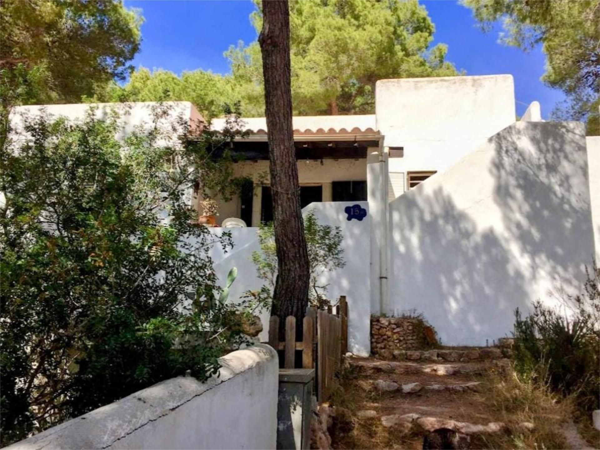 Jardí de Finca rústica de lloguer en Santa Eulària des Riu amb Aire condicionat, Calefacció i Jardí privat