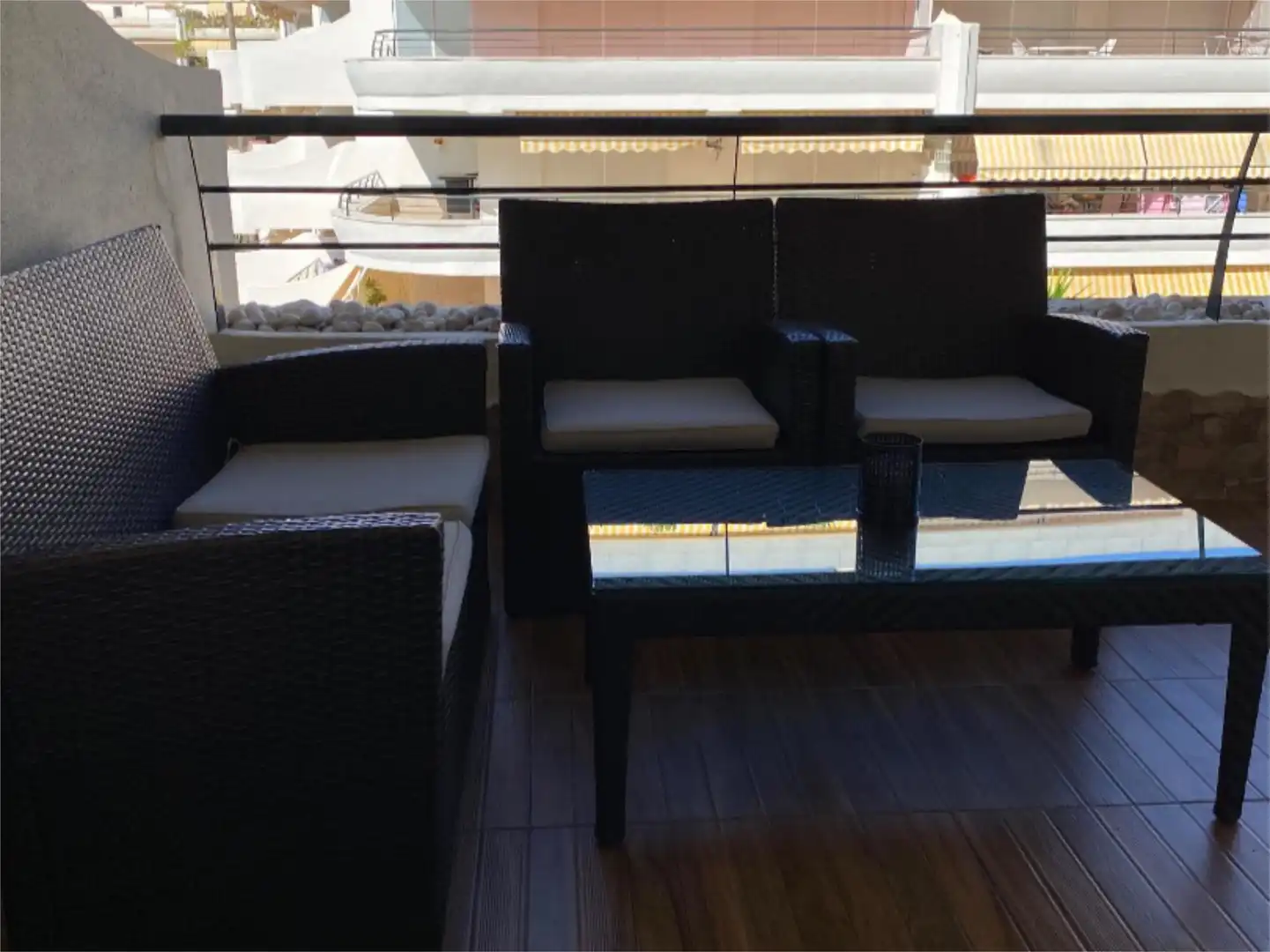 Terrace of Flat for rent in Marbella  with Air Conditioner, Heating and Private garden