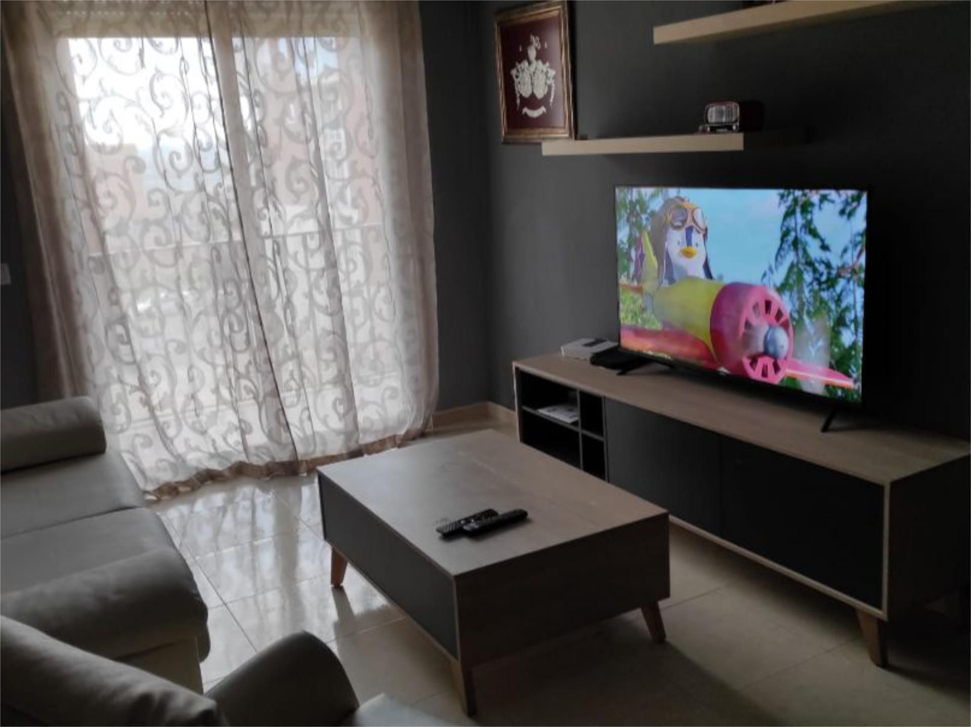 Sala d'estar de Pis de lloguer en Mérida amb Aire condicionat, Calefacció i Terrassa