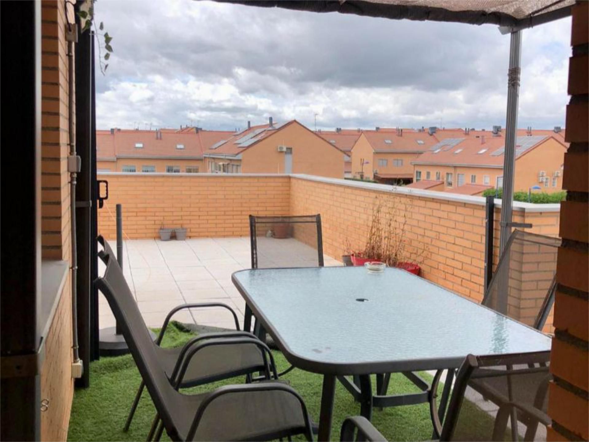 Terrace of Attic for sale in Villalbilla  with Air Conditioner, Terrace and Swimming Pool