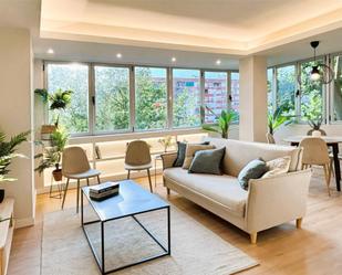 Living room of Flat for sale in  Madrid Capital  with Air Conditioner