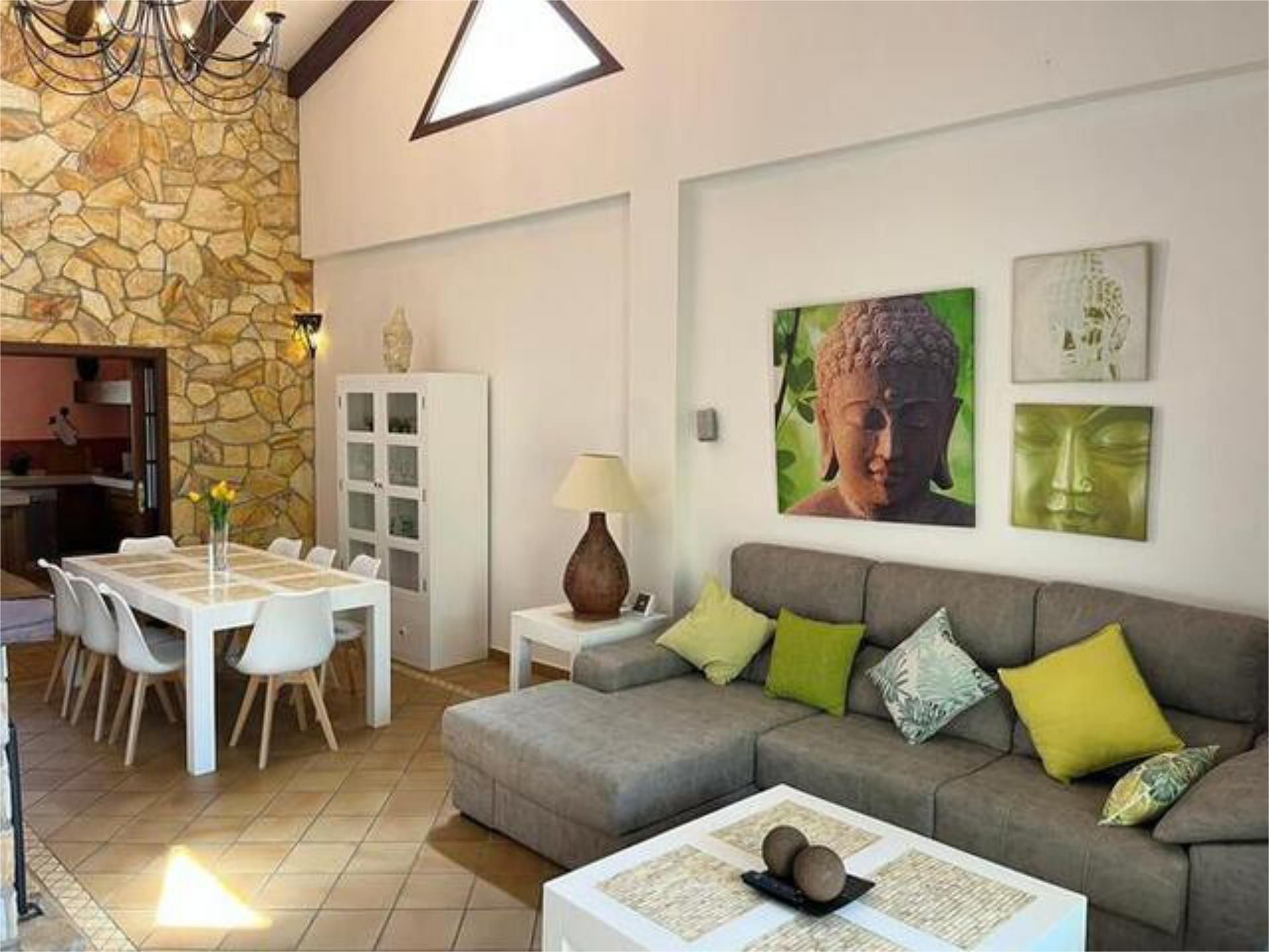 Living room of Single-family semi-detached for sale in Jerez de la Frontera  with Heating, Private garden and Terrace
