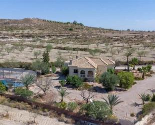 Exterior view of Country house for sale in Orihuela  with Terrace, Swimming Pool and Balcony