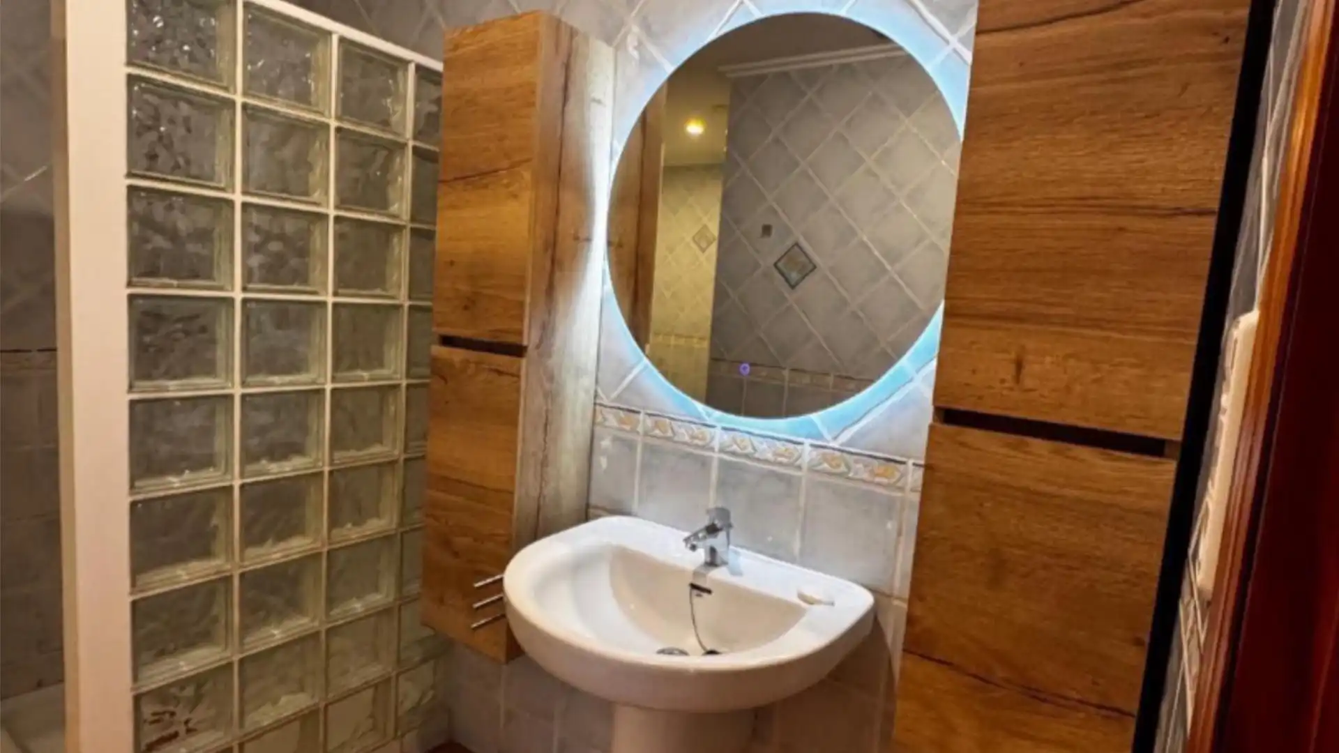 Baño de Ático de alquiler en Dénia con Aire acondicionado, Calefacción y Terraza