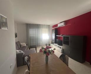 Living room of Flat to rent in Cáceres Capital  with Air Conditioner, Furnished and Community parking