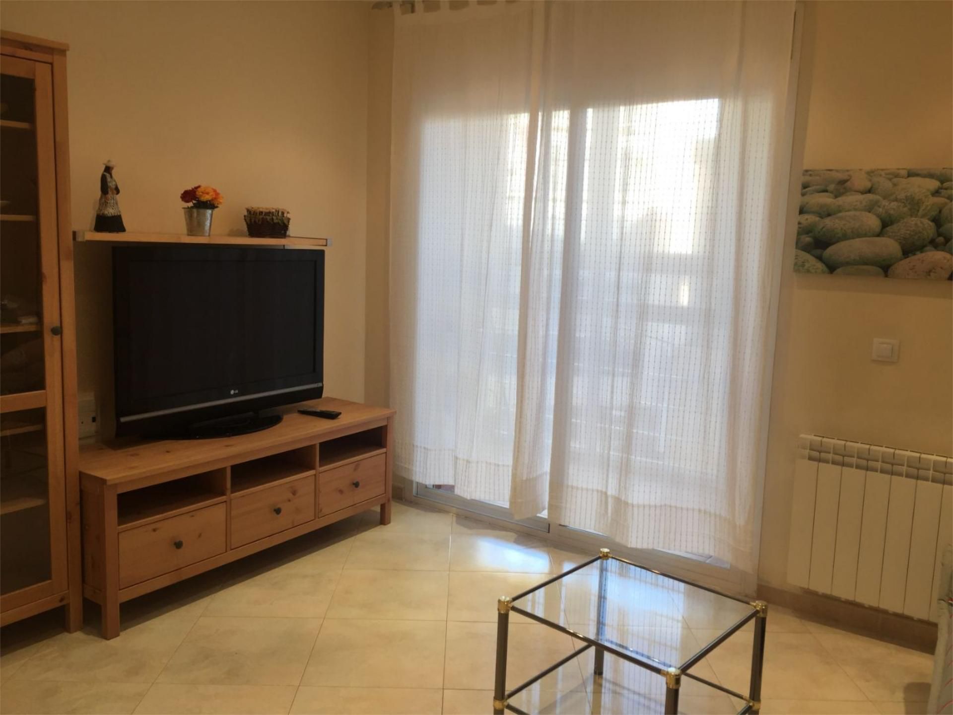 Sala d'estar de Pis de lloguer en Alcañiz amb Aire condicionat, Calefacció i Terrassa