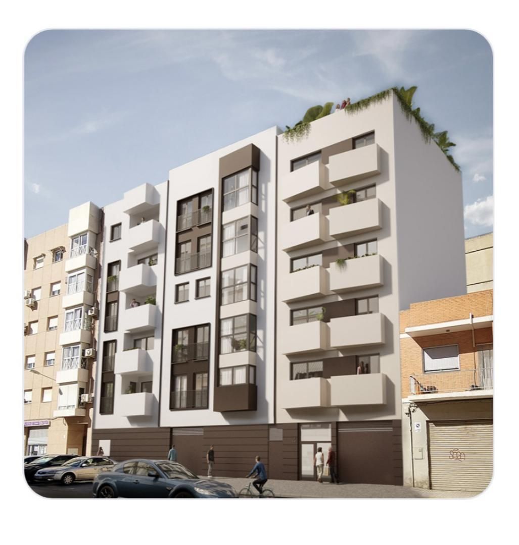 Exterior view of Flat for sale in Alfafar  with Swimming Pool, Community parking and Balcony