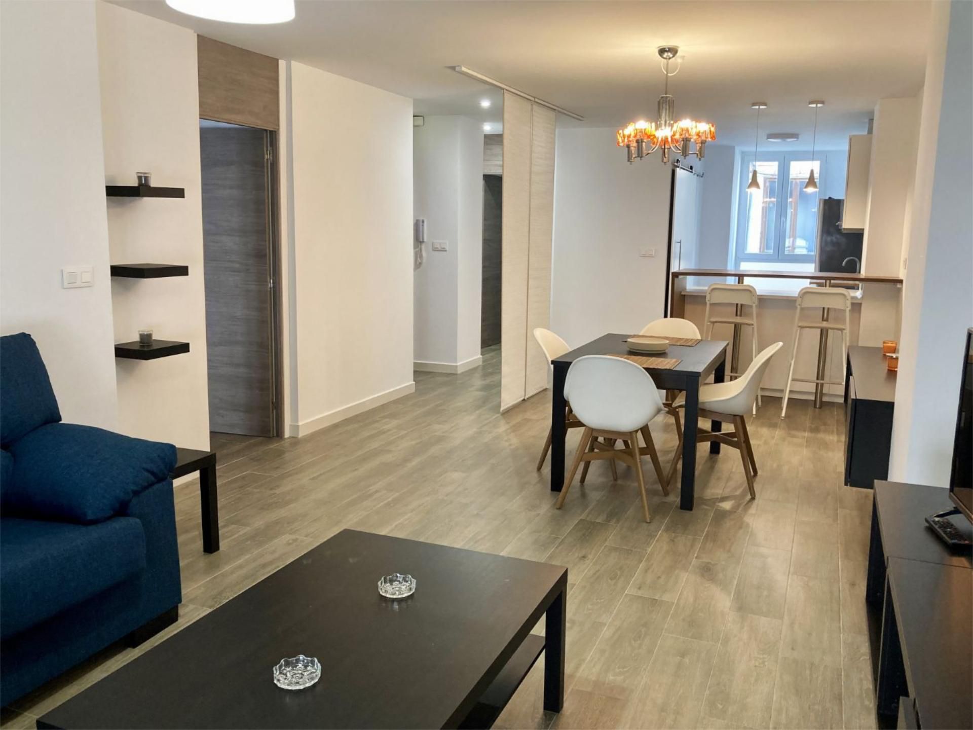 Living room of Flat to rent in Alcoy / Alcoi  with Air Conditioner and Furnished