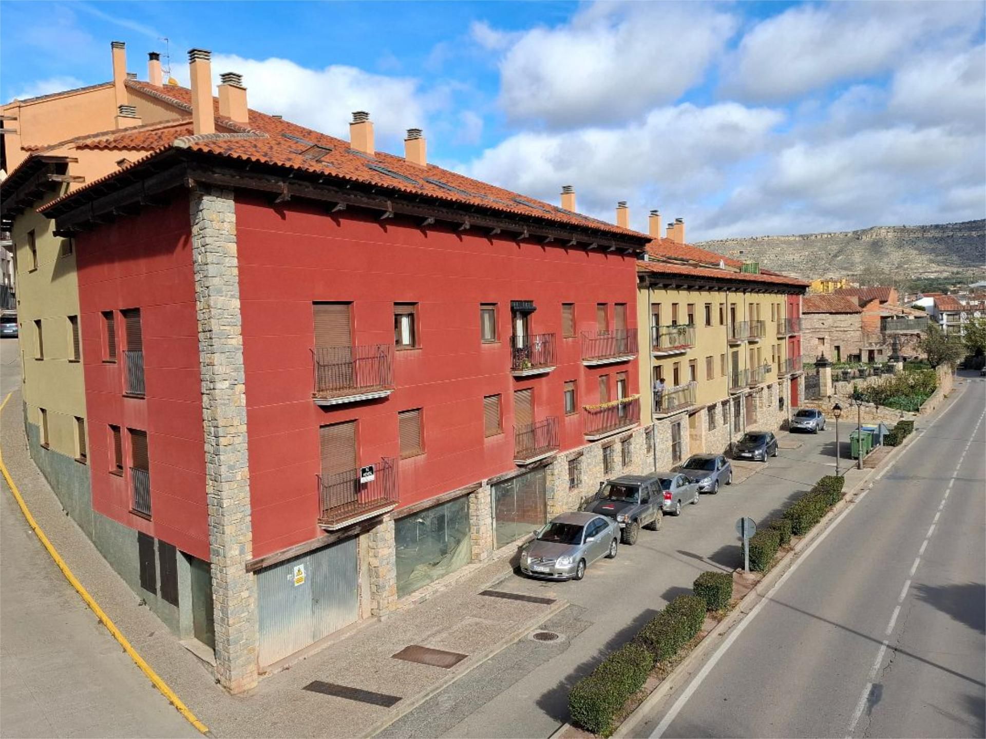 Exterior view of Apartment for sale in Mora de Rubielos  with Heating, Storage room and Furnished
