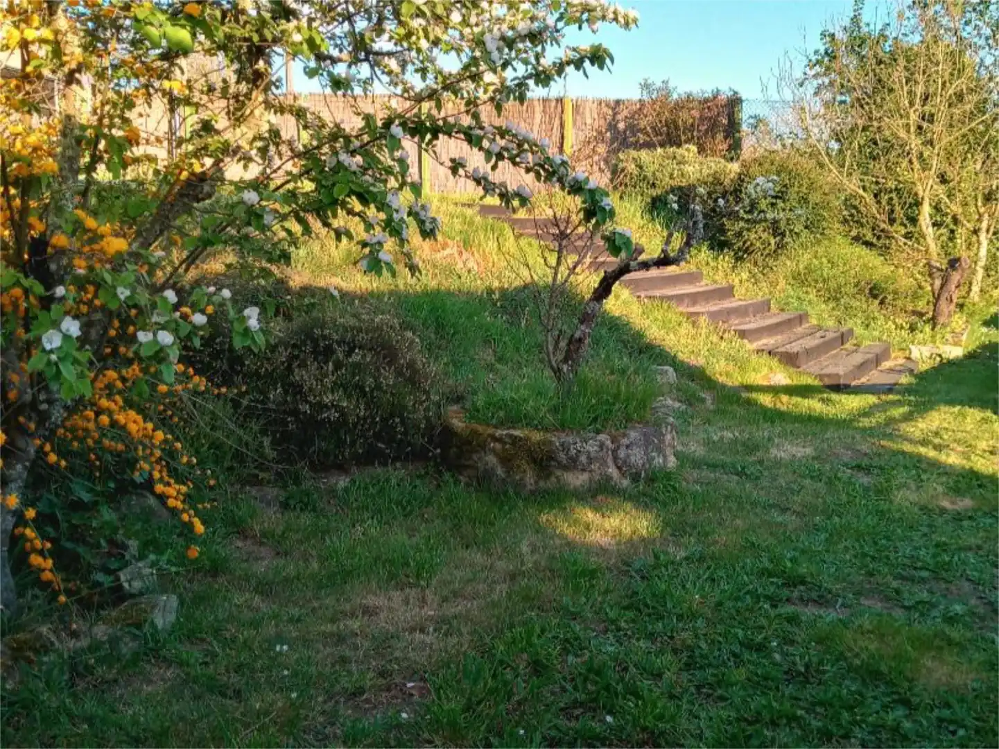 Garden of Flat for sale in Amoeiro  with Heating, Private garden and Parquet flooring