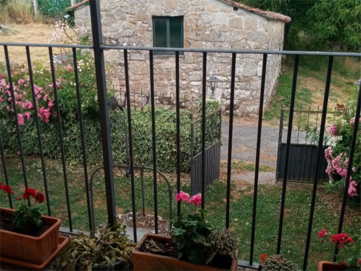Balcony of Flat for sale in Amoeiro  with Heating, Private garden and Parquet flooring