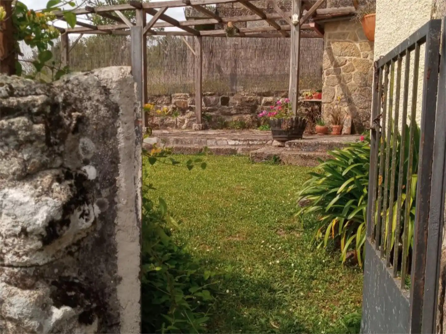 Garden of Flat for sale in Amoeiro  with Heating, Private garden and Parquet flooring