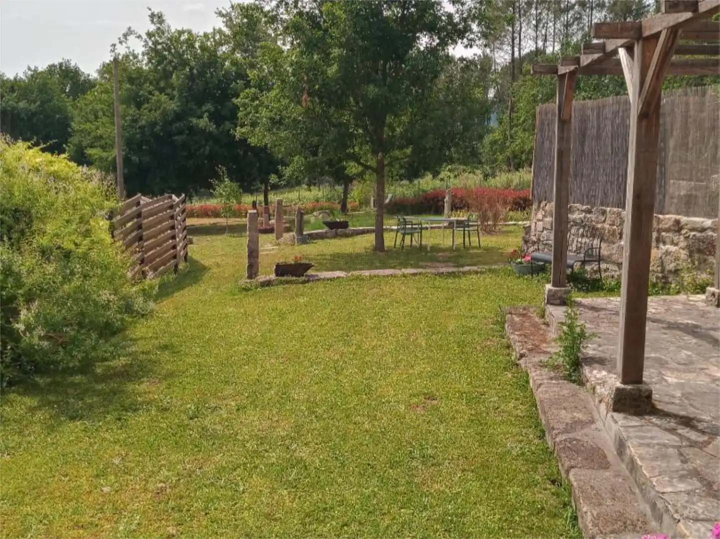 Garden of Flat for sale in Amoeiro  with Heating, Private garden and Parquet flooring